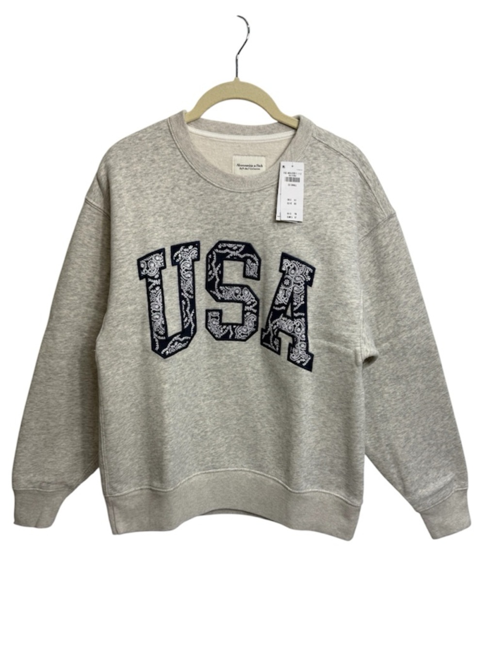 Abercrombie & Fitch USA Oversized Sunday Crew, Size XXSMALL - Picture 4 of 16